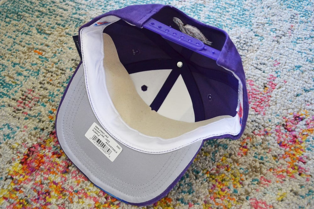 Utah jazz throwback hat hotsell